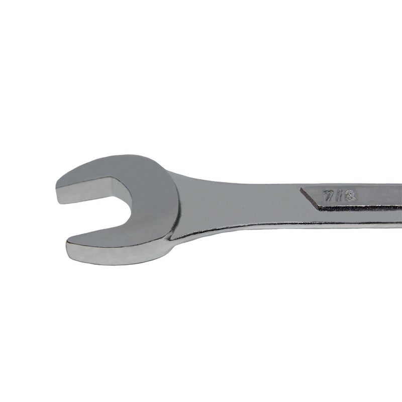 Grip 24 pc Combination Wrench Set MM/SAE - Raised Panel - Open & Boxed Ends - Roll-up Storage Pouch - MM: 7mm to 22mm - SAE: 1/4â€ to 1â€ - Image 4